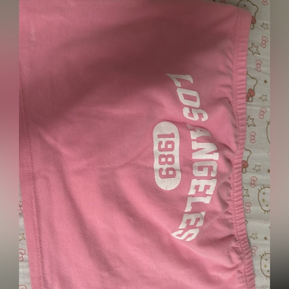 Pink tub top